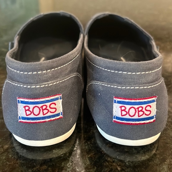 Bob’s flats by Skechers with memory foam navy blue size 7 - Picture 2 of 6
